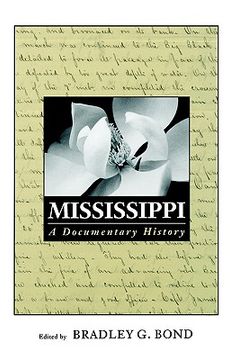 portada mississippi: a documentary history (in English)