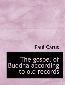 portada the gospel of buddha according to old records