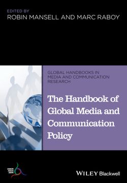 portada The Handbook Of Global Media And Communication Policy