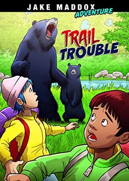 portada Trail Trouble (Jake Maddox Adventure) (en Inglés)