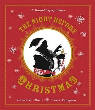 portada the night before christmas. by clement c. moore (en Inglés)