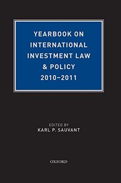 portada Yearbook on International Investment law & Policy 2010-2011 