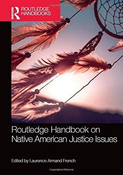 portada Routledge Handbook on Native American Justice Issues (Routledge International Handbooks) (en Inglés)