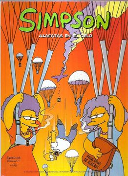 portada Simpson: Azafatas en el Cielo