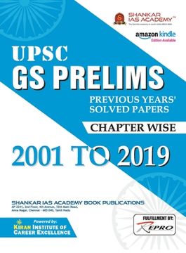 portada (UPCS GS Prelims-2001-2019 (Shankar) (en Inglés)