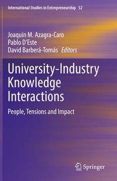portada University-Industry Knowledge Interactions: People, Tensions and Impact (in English)