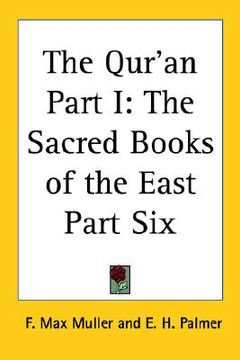 portada the qur'an part i: the sacred books of the east part six (in English)