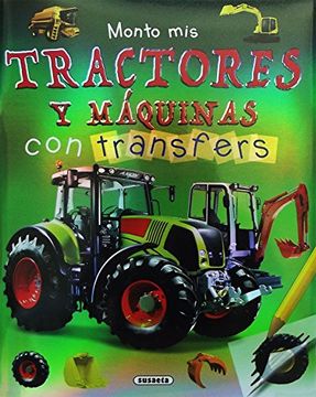 portada Monto mis tractores y máquinas con transfers (Monto mis máquinas con transfers)