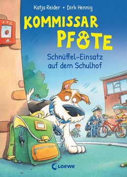 portada Kommissar Pfote (Band 3) - Schnüffel-Einsatz auf dem Schulhof (en Alemán)