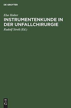 portada Instrumentenkunde in der Unfallchirurgie (in German)