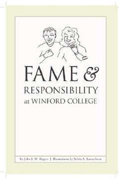 portada fame & responsibility at winford college (en Inglés)