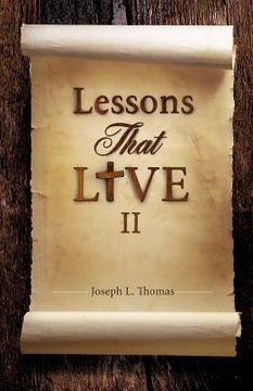 portada lessons that live ii (en Inglés)