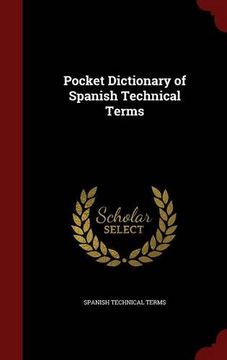 portada Pocket Dictionary of Spanish Technical Terms