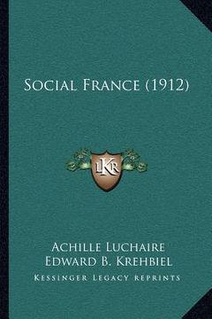 portada social france (1912) (en Inglés)