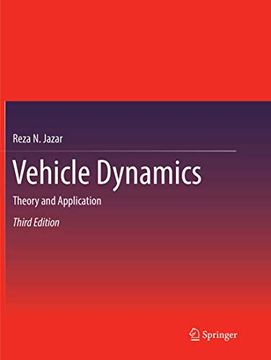 portada Vehicle Dynamics: Theory and Application (en Inglés)