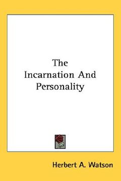 portada the incarnation and personality