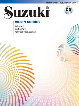 portada Suzuki Violin School, Vol 8: Violin Part, Book & Cd