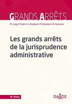 portada Les Grands Arrêts de la Jurisprudence Administrative - 19e éd.