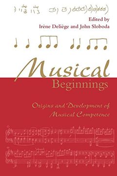portada Musical Beginnings: Origins and Development of Musical Competence (en Inglés)