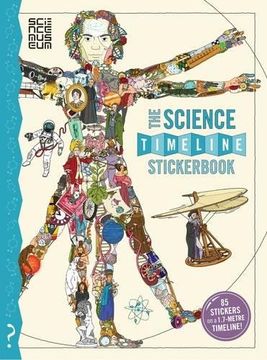 portada The What on Earth? Stickerbook of Science: Build Your own Stickerbook Timeline of Amazing Scientists and Inventions! (en Inglés)