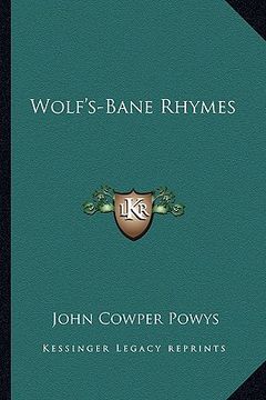 portada wolf's-bane rhymes (in English)