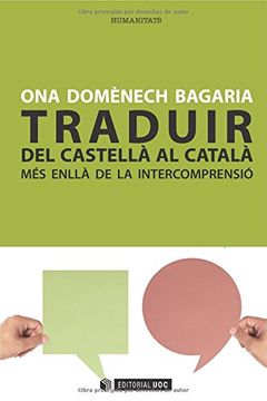 portada Traduir del Castellà al Català: Més Enllà de la Intercomprensió (Manuals)
