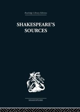 portada Shakespeare's Sources: Comedies and Tragedies (in English)