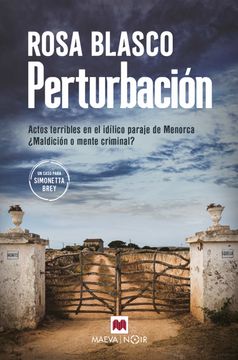 portada Perturbacion (Serie Simonetta Brey 2) (in Spanish)