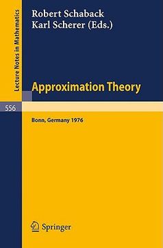 portada approximation theory (en Alemán)