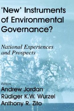 portada new instruments of environmental governance?: national experiences and prospects