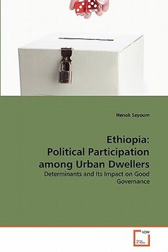 portada ethiopia: political participation among urban dwellers (en Inglés)