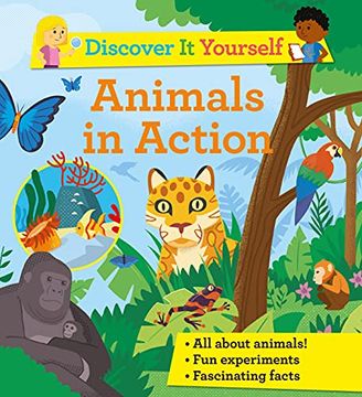 portada Discover it Yourself: Animals in Action (en Inglés)