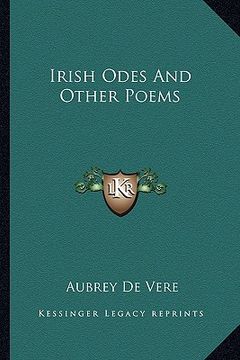 portada irish odes and other poems (en Inglés)