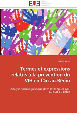 portada Termes Et Expressions Relatifs a la Prevention Du Vih En F N Au Benin
