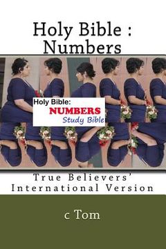 portada Holy Bible: Numbers (en Inglés)