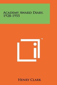 portada academy award diary, 1928-1955 (en Inglés)