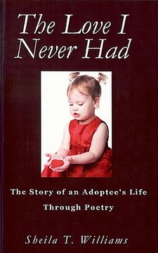 portada the love i never had: the story of an adoptee's life through poetry