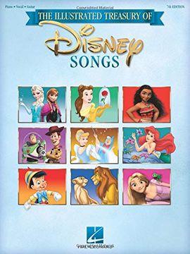 portada The Illustrated Treasury of Disney Songs: 7th Edition 