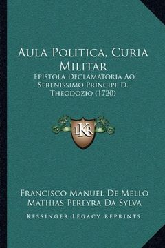 portada Aula Politica, Curia Militar (en Portugués)