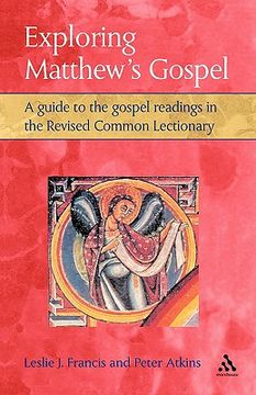 portada exploring matthew's gospels (in English)