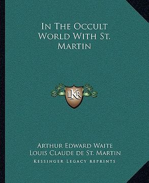 portada in the occult world with st. martin (en Inglés)