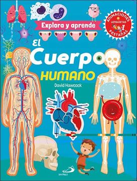 portada Explora y Aprende el Cuerpo Humano (Aprender, Jugar y Descubrir)