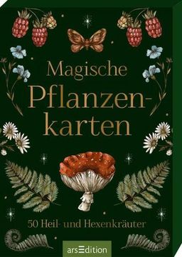 portada Magische Pflanzenkarten: 50 Heil- und Hexenkräuter (en Alemán)