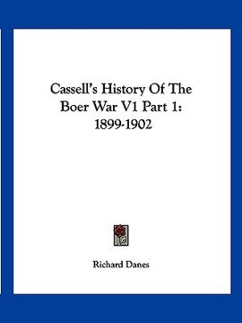 portada cassell's history of the boer war v1 part 1: 1899-1902 (en Inglés)