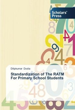portada Standardization of The RATM For Primary School Students