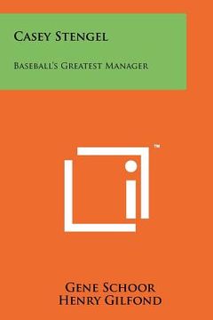 portada casey stengel: baseball's greatest manager