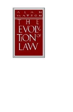 portada the evolution of law (en Inglés)