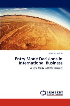 portada entry mode decisions in international business (en Inglés)