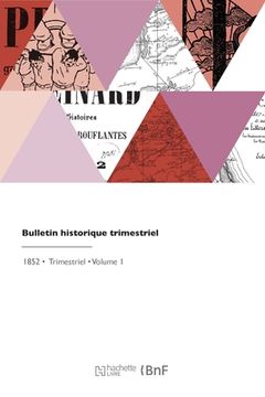 portada Bulletin historique (en Francés)