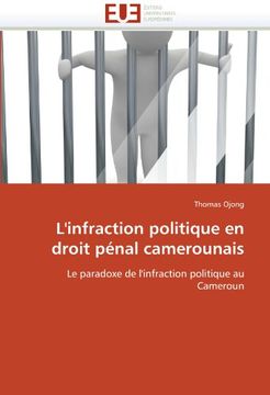 portada L'Infraction Politique En Droit Penal Camerounais
